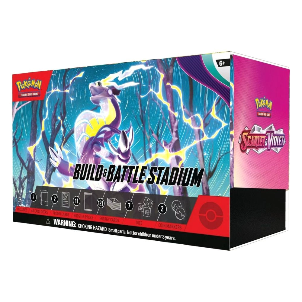 Pokémon Scarlet & Violet Sv01 Build & Battle Stadium Box