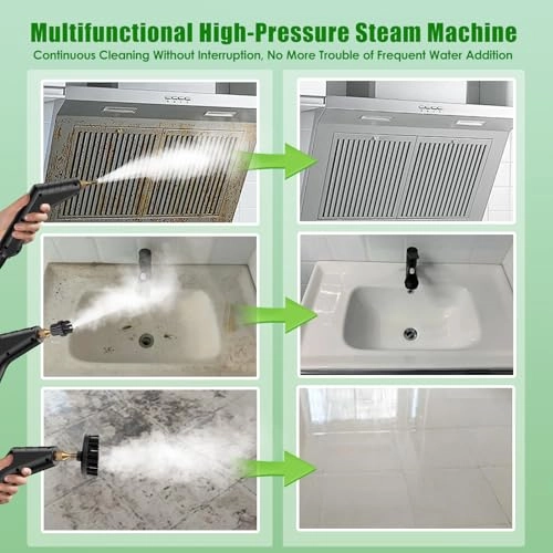 2500W Pulitore a Vapore Professionale - 4.5 BAR