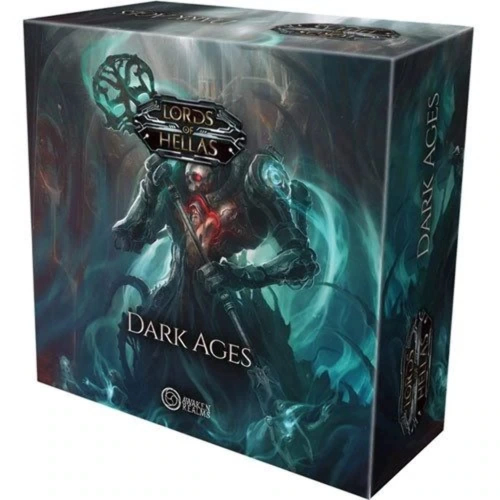 Awaken Realms Lord of Hellas: Dark Ages Expansion - Poseidon + Atlantis + Hades + Hephaestus + Heroes & Monsters + Chiron