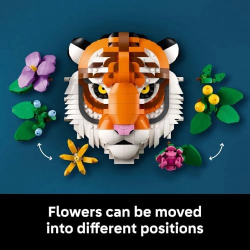 The Fauna Collection - Tiger (31217) - Buildable 3D Multicolor