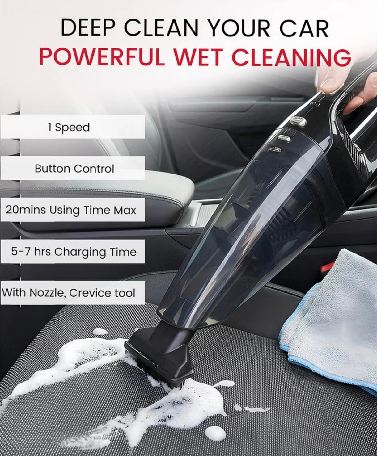 Cordless Handheld Vacuum Cleaner