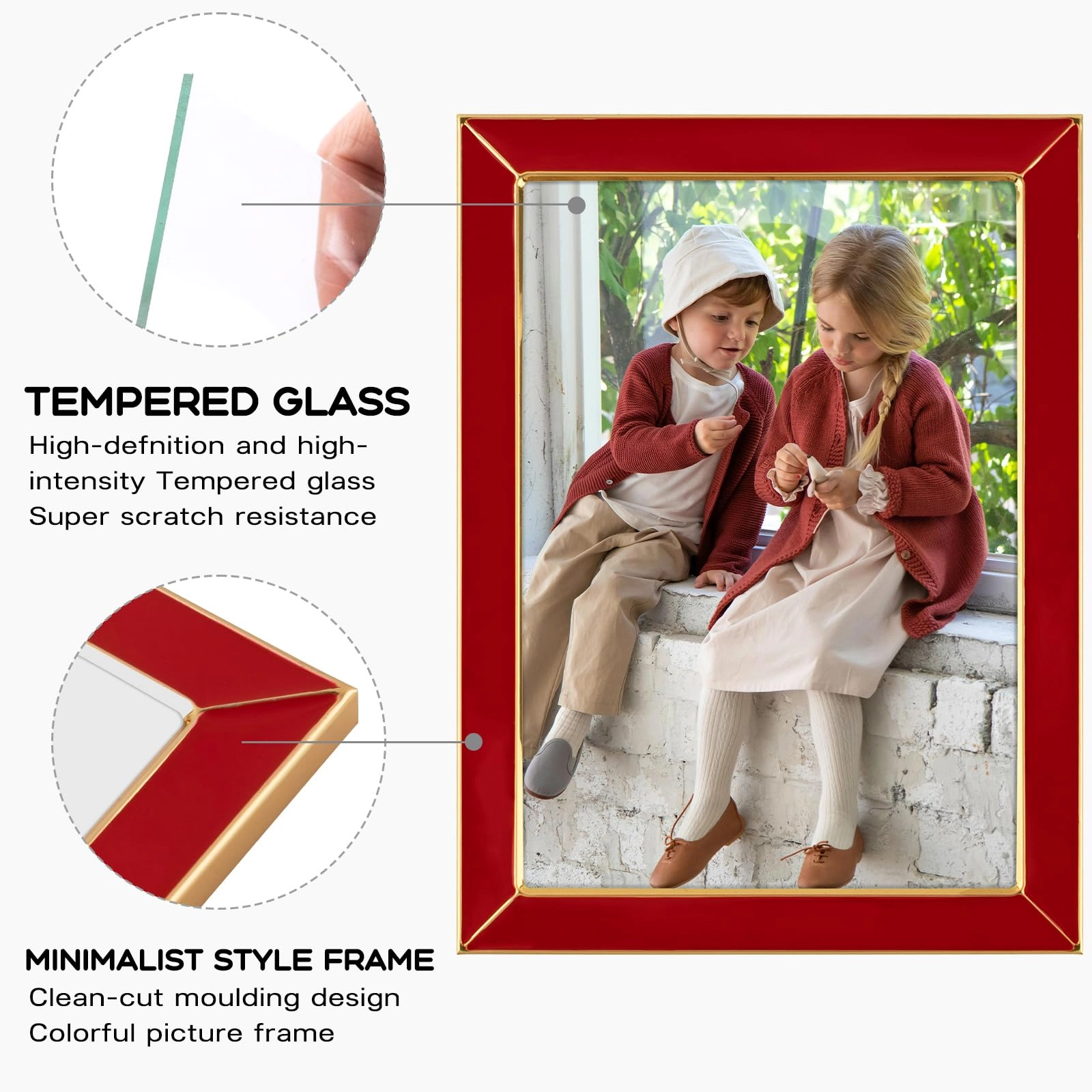 Enamel Picture Frame - 5x7 Set