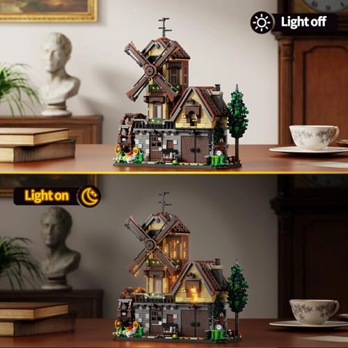 Windmill Farm Cabin (T2155) - Mechanical Linkage LED Lights