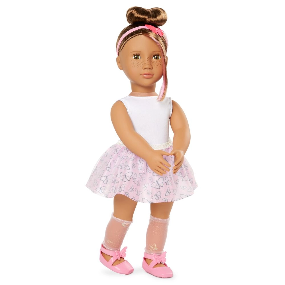 Mika Fashion Doll - 46 cm Butterfly Ballet Outfit Ages 3+