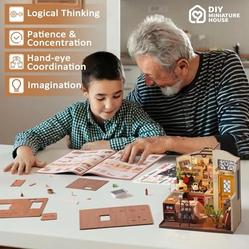 Miniature House Kit - Becka's Baking House LED Toplight