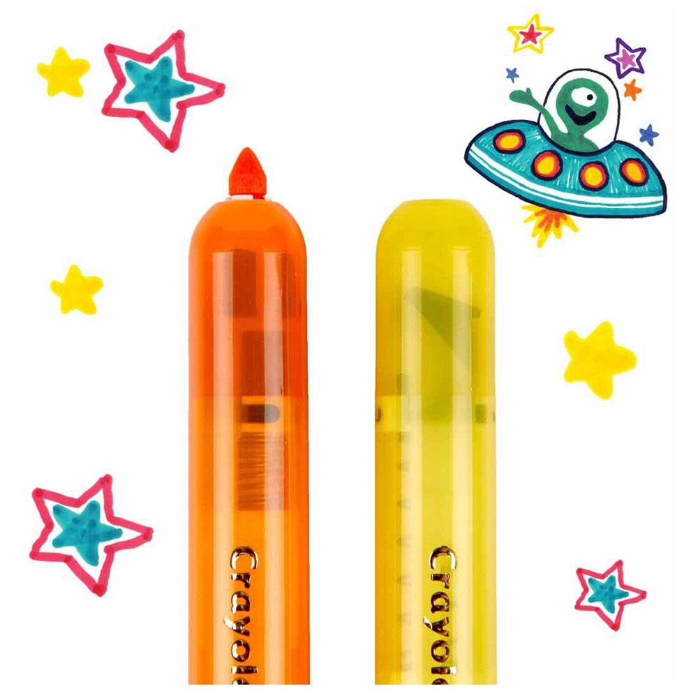 Clicks Retractable Markers - 10 different shades conical tips