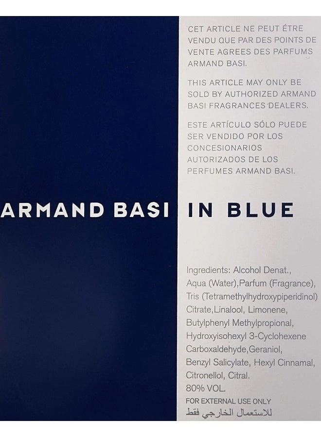 In Blue Men Eau de Toilette 50 ml
