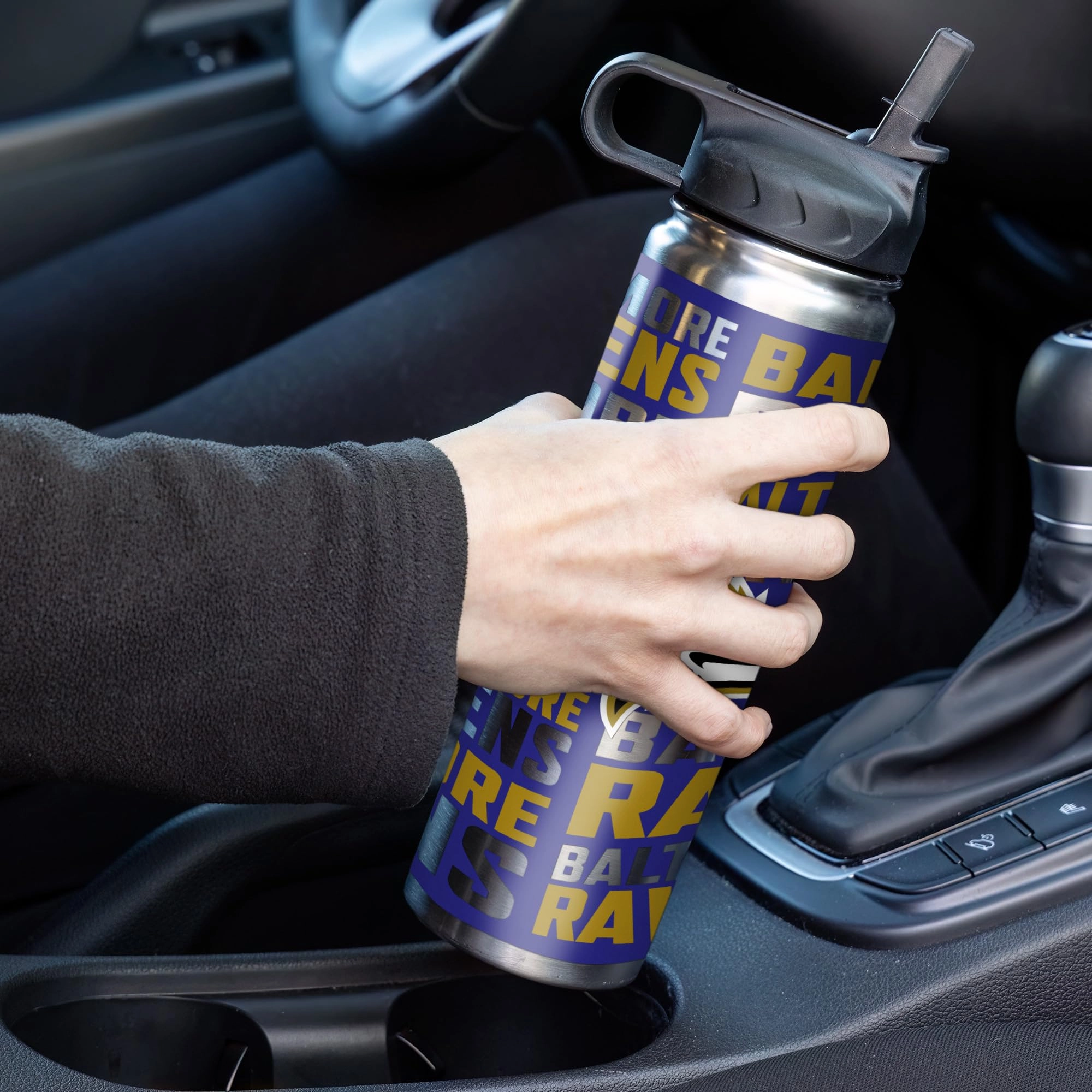 Stainless Steel NFL Football Tumbler - 650ml