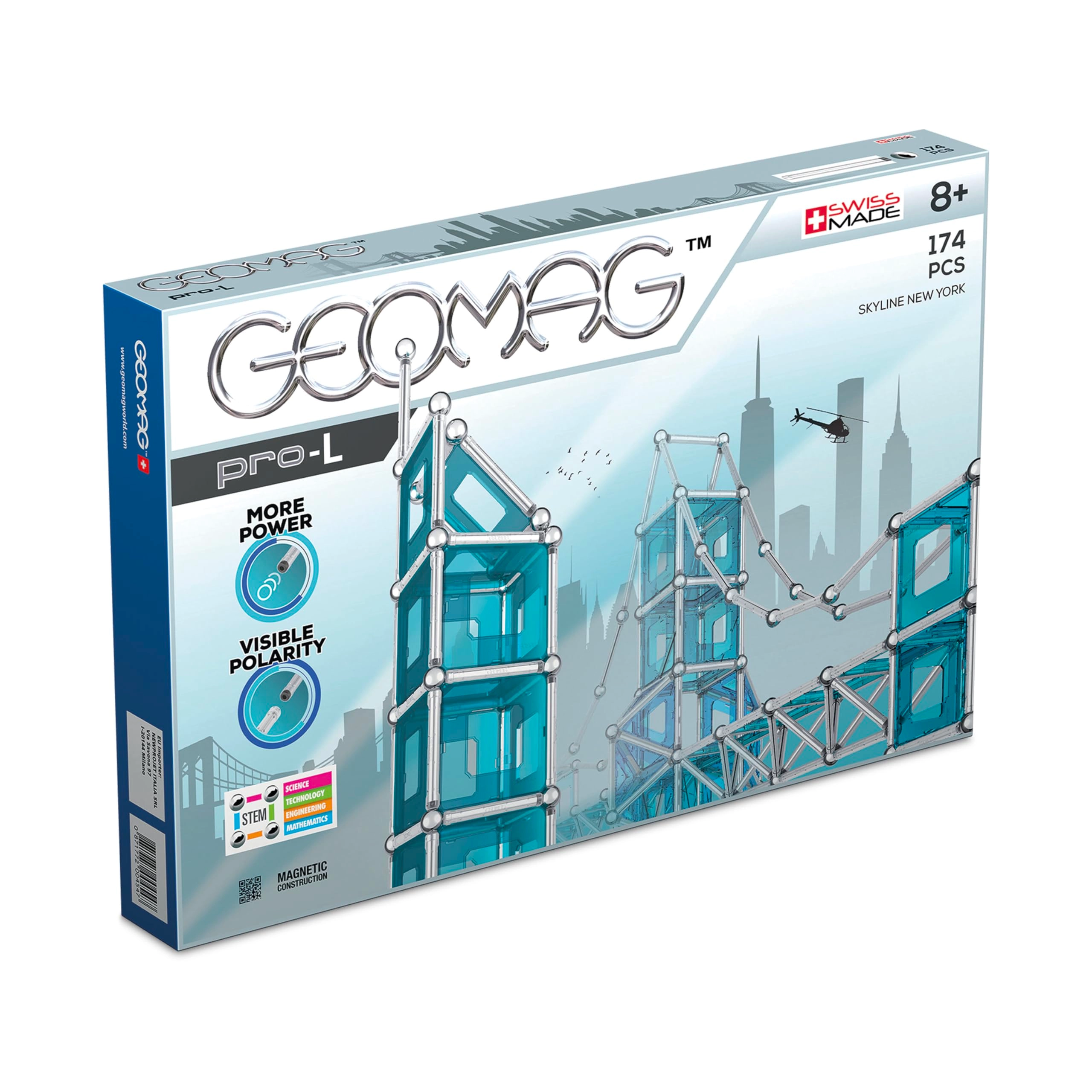 Geomagworld 27 Classic Building Set - 174 pcs