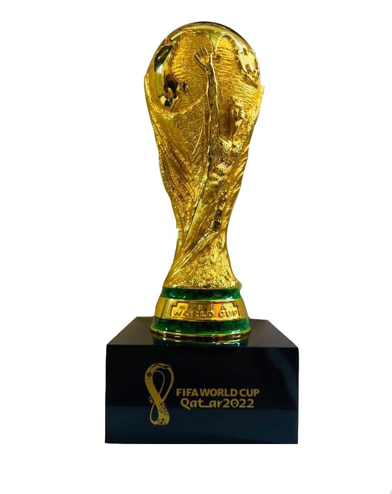 Generic Fifa Word Cup 22 Trophy Replica - 150mm (15 cm)