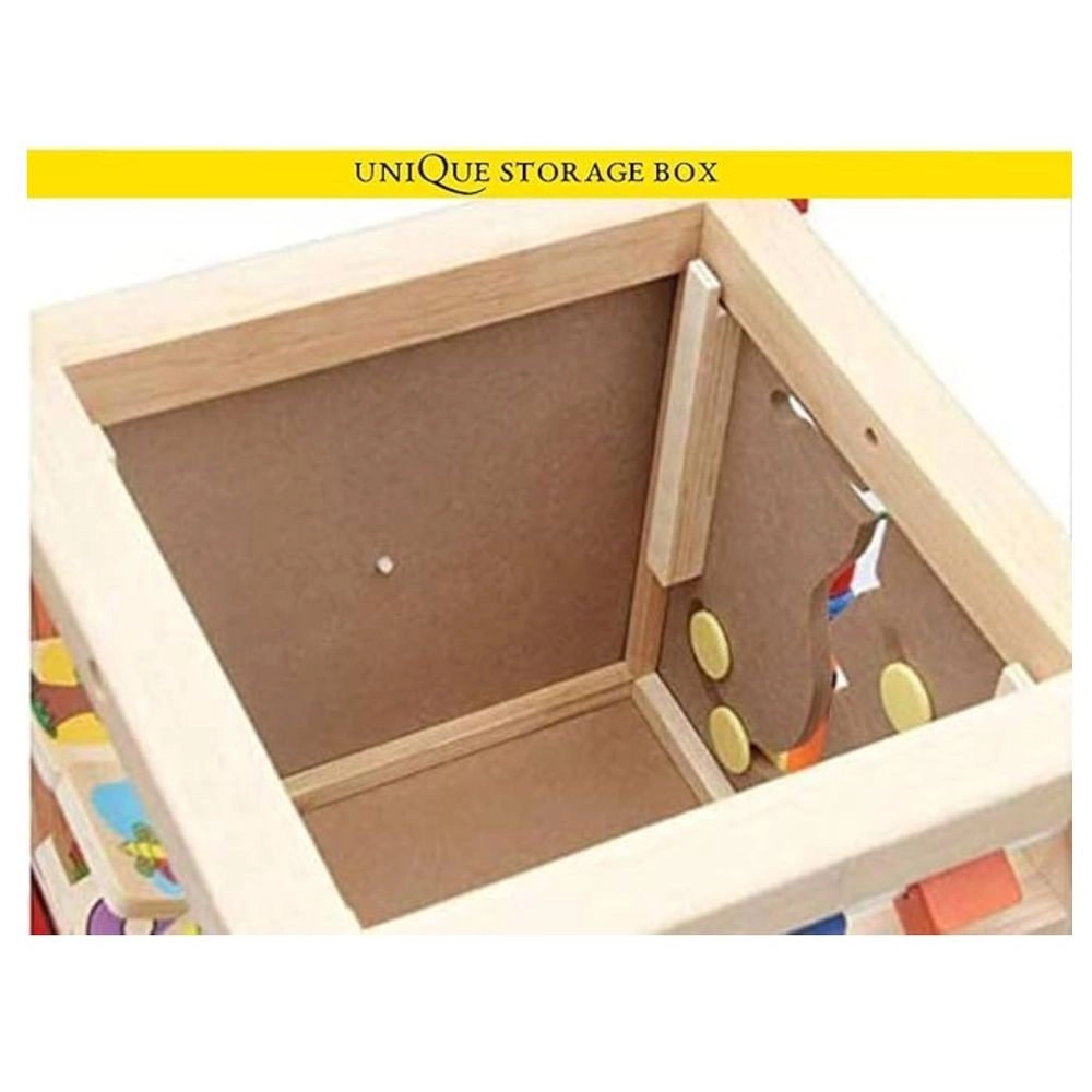 Enzo Wooden Baby Walker - 5-in-1 Activity Center