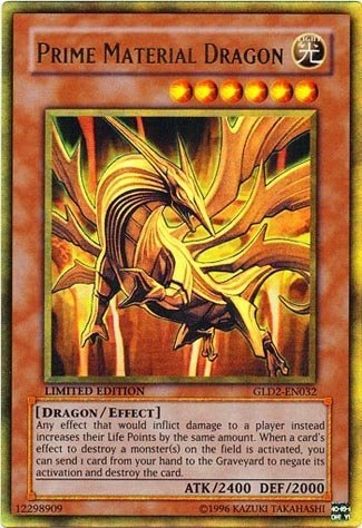 Konami Prime Material Dragon GLD2-EN032