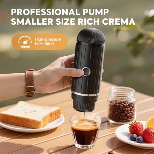 Portable Coffee Maker - powder capsules