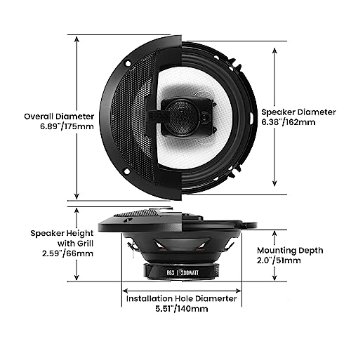 R63 - 6.5 inch 3 Way