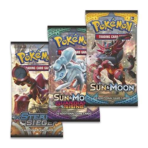 Sun & Moon Luxury Ball Tin - 4 Booster Pack 1 Coin