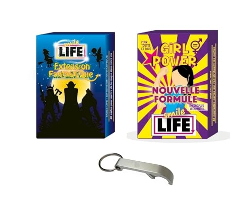 Smile Life Fantastic + Smile Life Girl Power + Bottle Opener - French 16+ years
