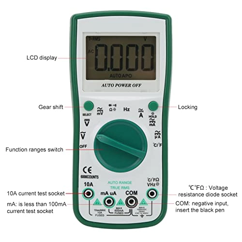 Multimeter - 10A Range True RMS