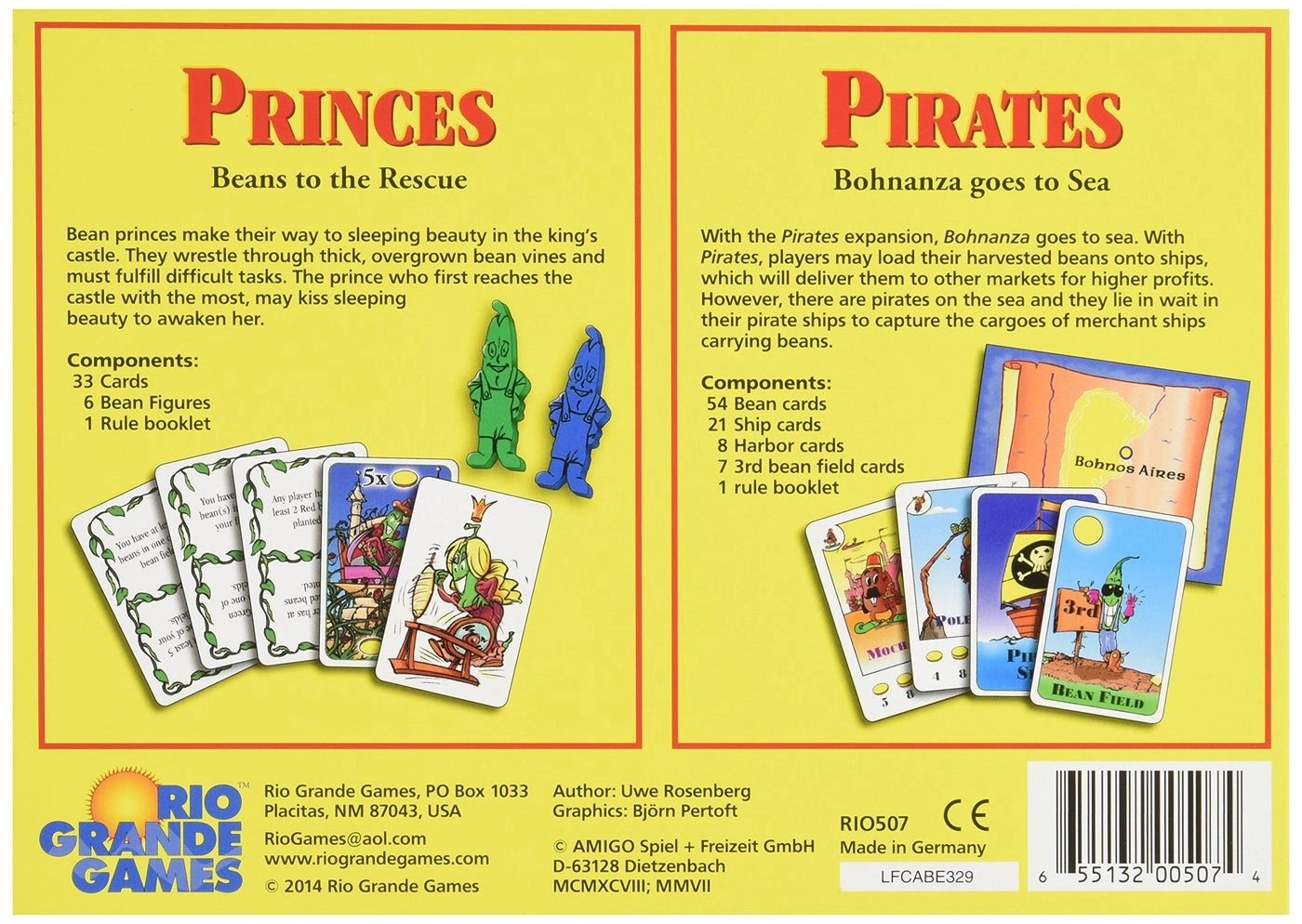 Bohnanza: Princes and Pirates