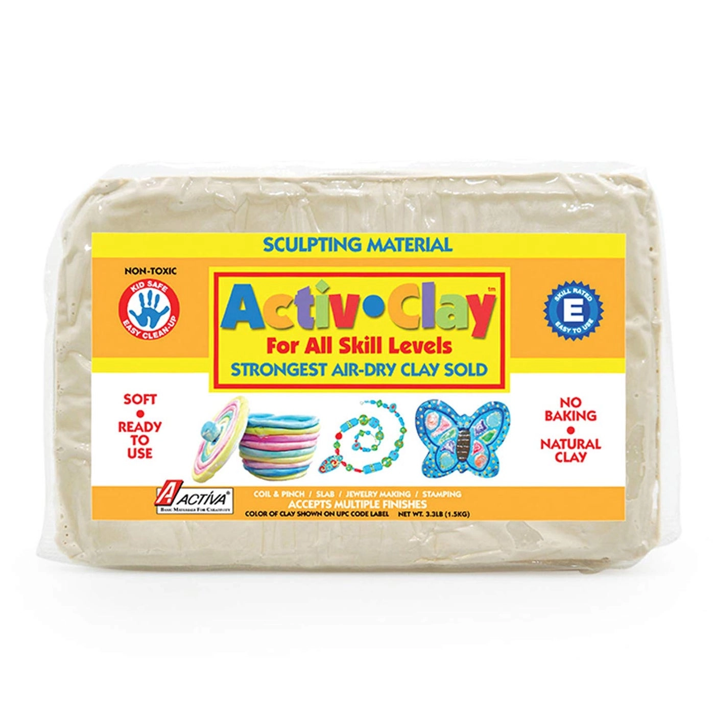 ACTIVA Activ-Clay - air Dry 1.498Kg