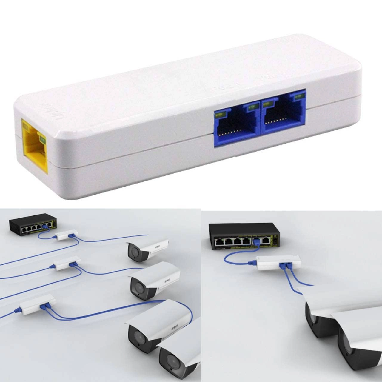 KENUCO POE-1-2-30W - 3-ports