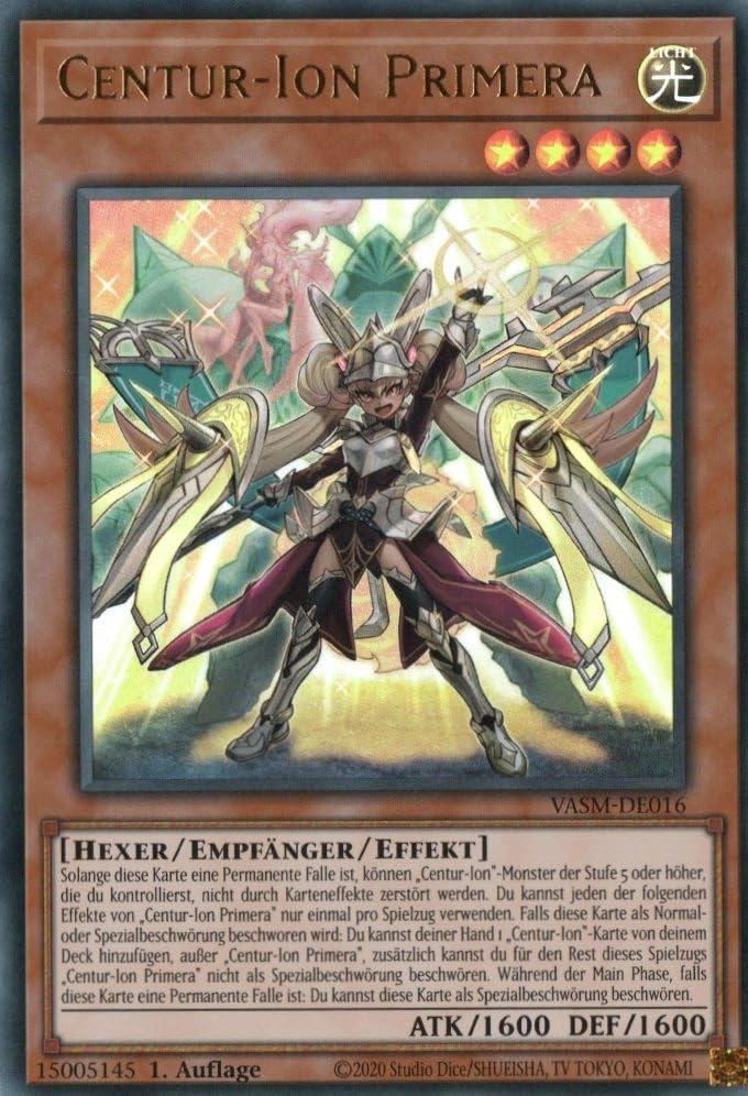 MZTCG Valiant Smashers Centur-Ion Primera VASM-DE016 - German