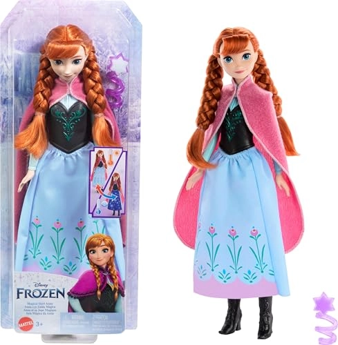 Anna Fashion Doll - Color-Change Skirt Removable Cape