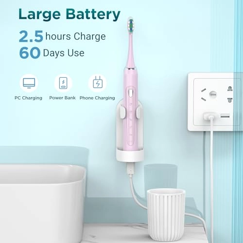 Y02 - 8 Brush Heads 60 Days 5 Modes