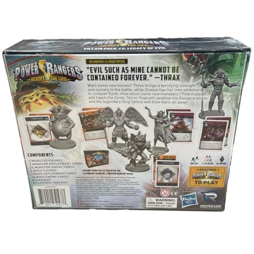 Power Rangers: Heroes of the Grid: Villain Pack #3 - Legacy of Evil