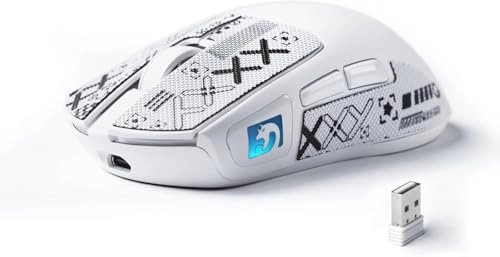 M4 Superlight Gaming Mouse - 2.4G/Bluetooth/Wired