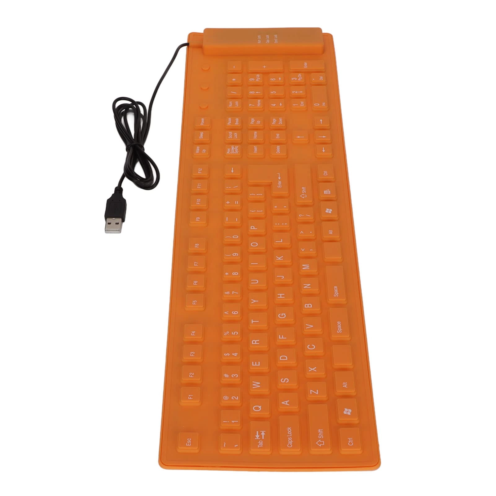 Foldable Silicone Keyboard - Wired
