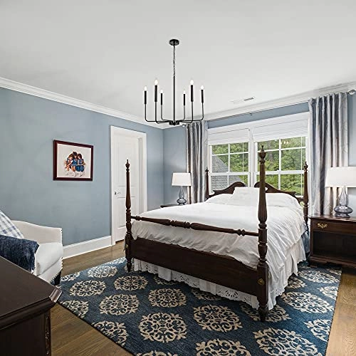 Modern Farmhouse Chandelier - height: max 170 cm / min 70 cm