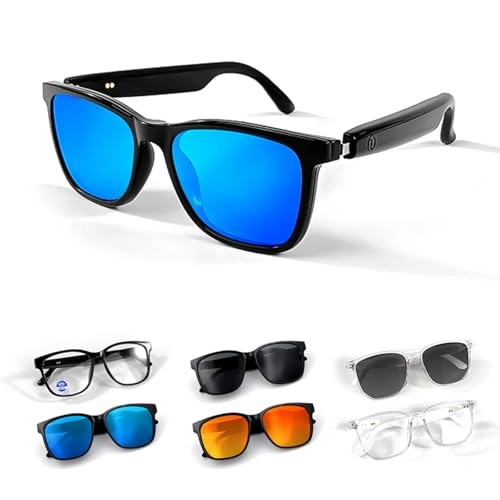 Smart Bluetooth Sunglasses - Blue