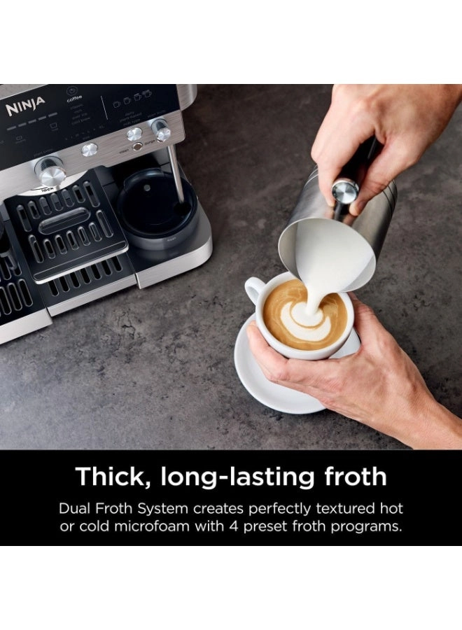 Luxe Premier - 3-in-1 integrated grinder frother