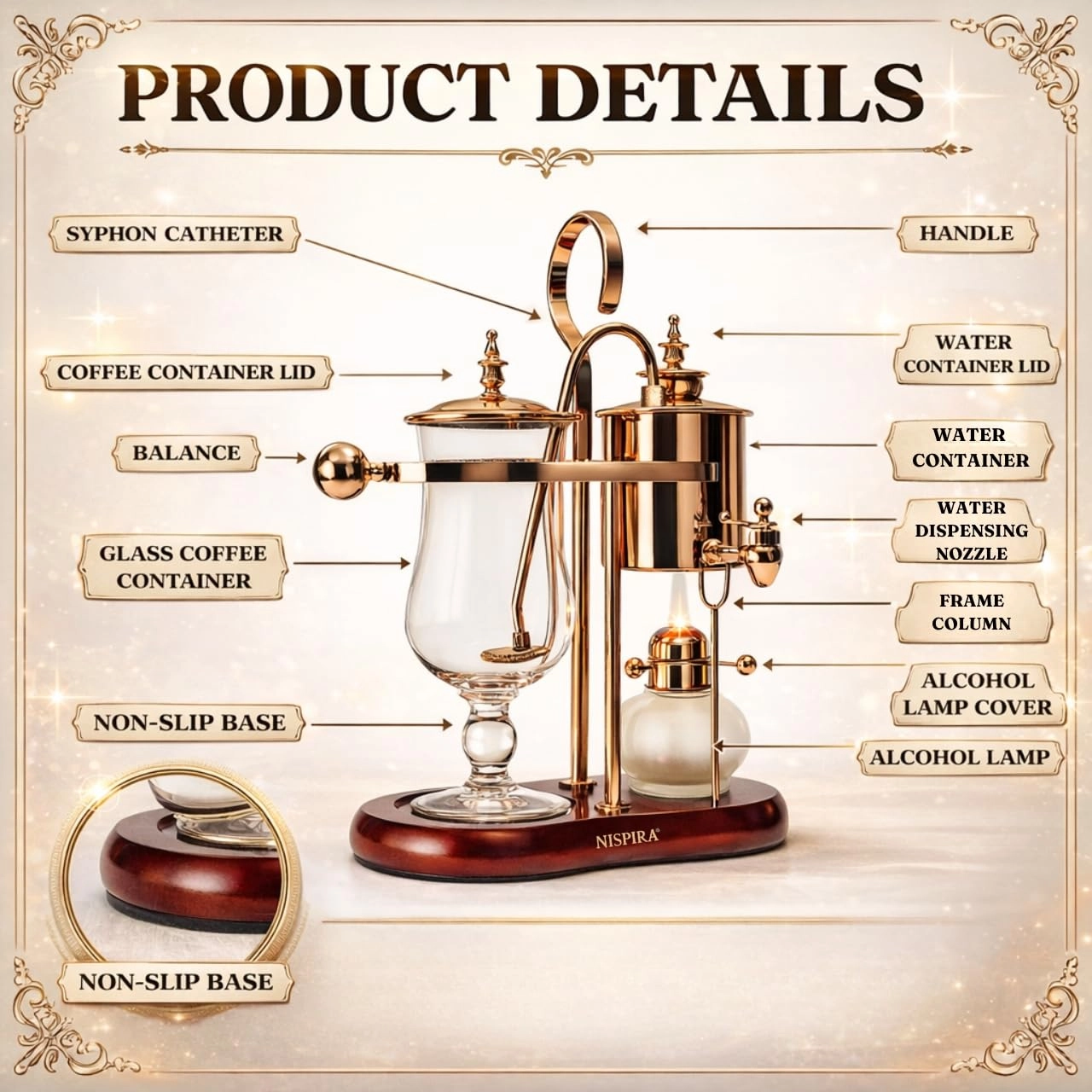 Balance Syphon - 500 ml Vacuum