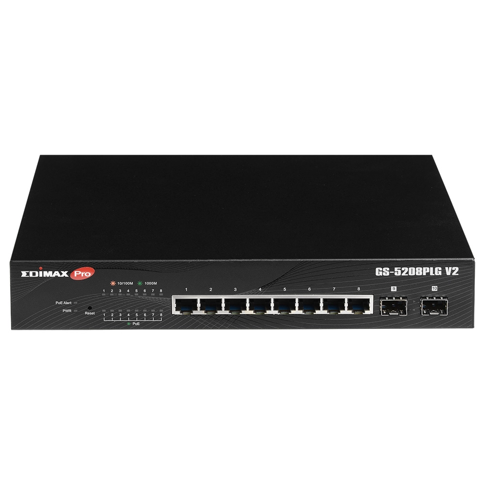 Edimax GS-5208PLG V2 - 10-ports