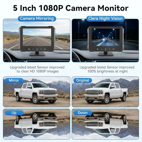 Rear View Camera - Night Vision Wired 2.0 megapixels