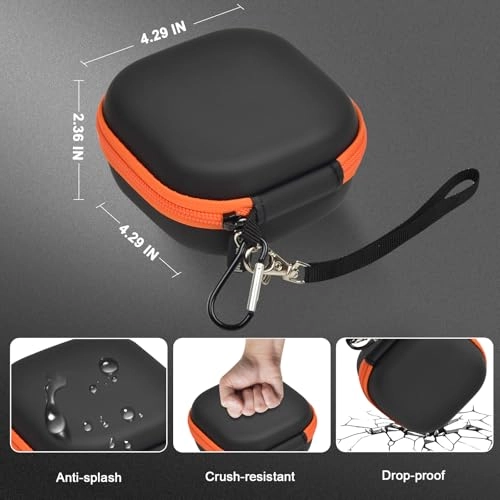 Hard Case Compatible with SIMO/for Skyroam Solis Lite - White Pouch