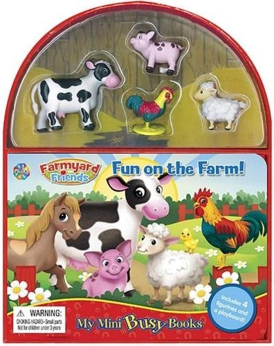 Phidal Publishing Farm Mini Busy Book - 3 years and up