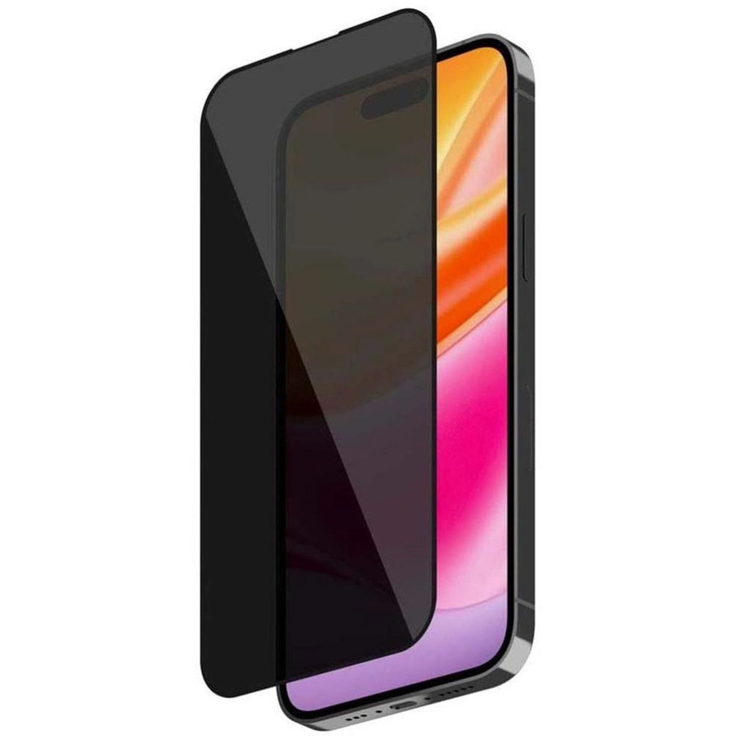 Smartix Privacy Screen Protector iPhone 15 Pro - 9H