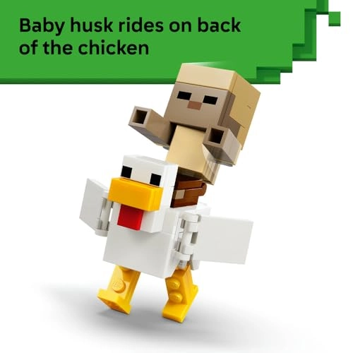 Minecraft Chicken Jockey Desert Attack (21592)