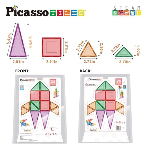 Magnetic Tiles - 24pcs