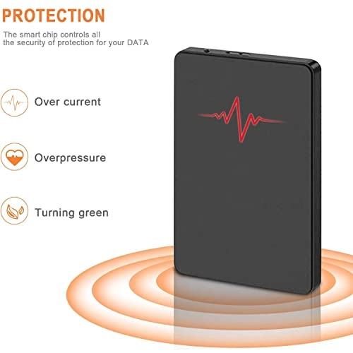 Mobile Hard Drive Enclosure - 6TB 2.5 Inches SSD HDD