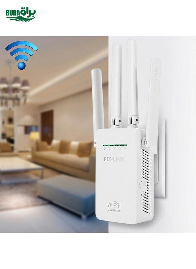 Wireless Smart WiFi Router Repeater (UK plug)