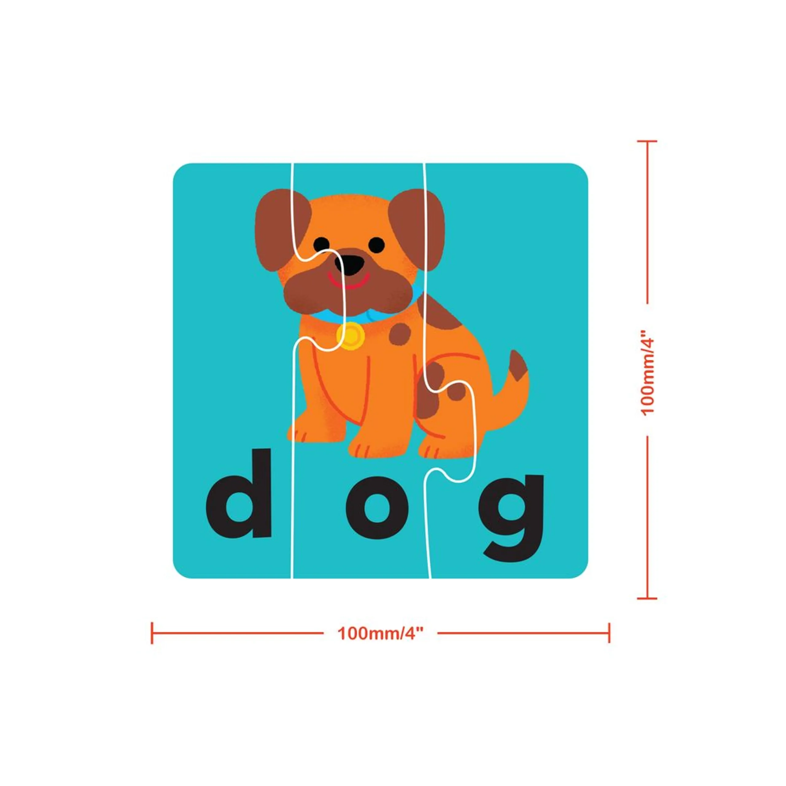 Match & Learn Jigsaw Puzzle & Book Set - Suitable for 3 years & above 70 Pcs