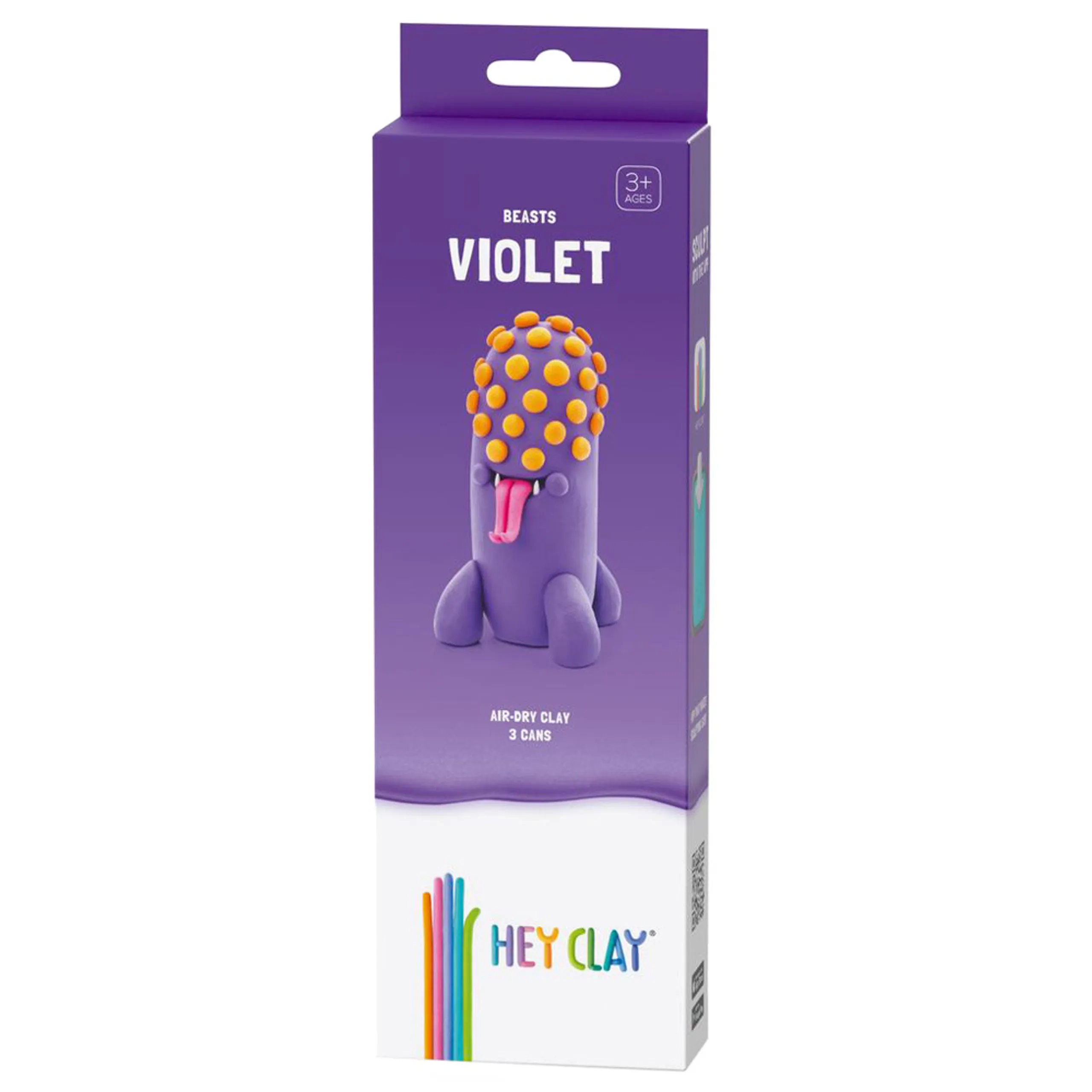 HEY CLAY Plastic Modelling Air Dry Clay Kit - 170g 3pcs.