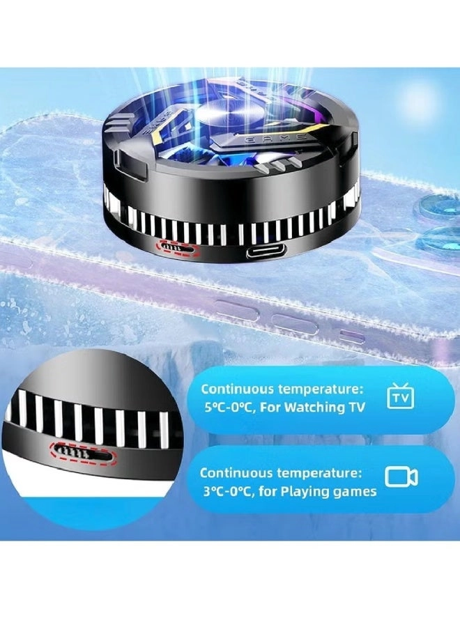 Magnetic Cell Phone Cooler - Semiconductor Cooling Type-C Powered iPhone 12 and above