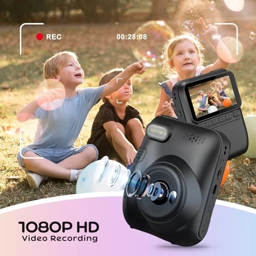 Kids Instant Camera - 3.0 Inch 14MP 1080P