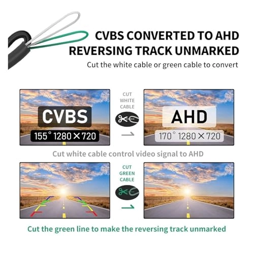 Car Rear View Camera - Night vision 1920 x 1080P