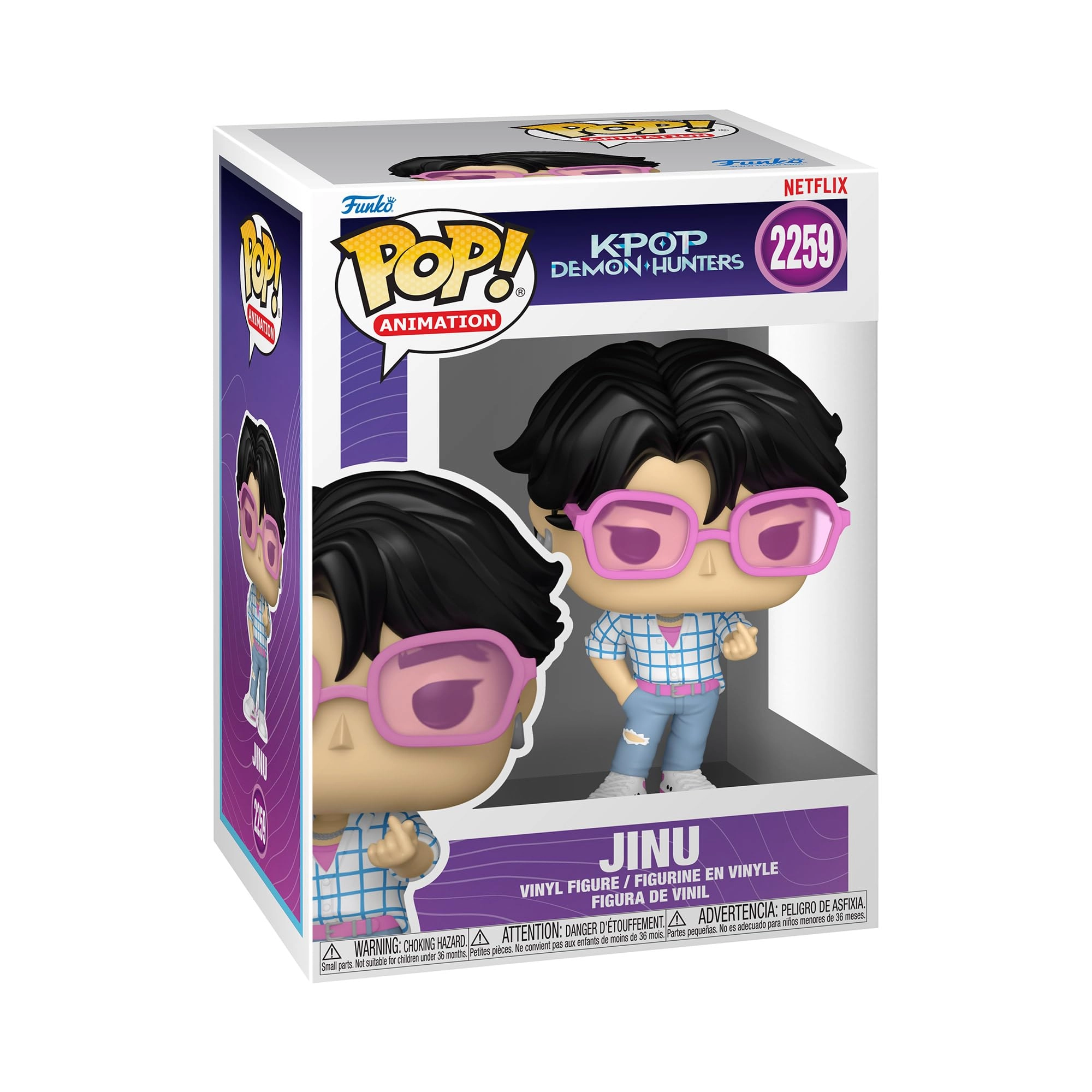 Jinu - K-Pop Demon Hunters - Pop! Animation Vinyl Figure Chase