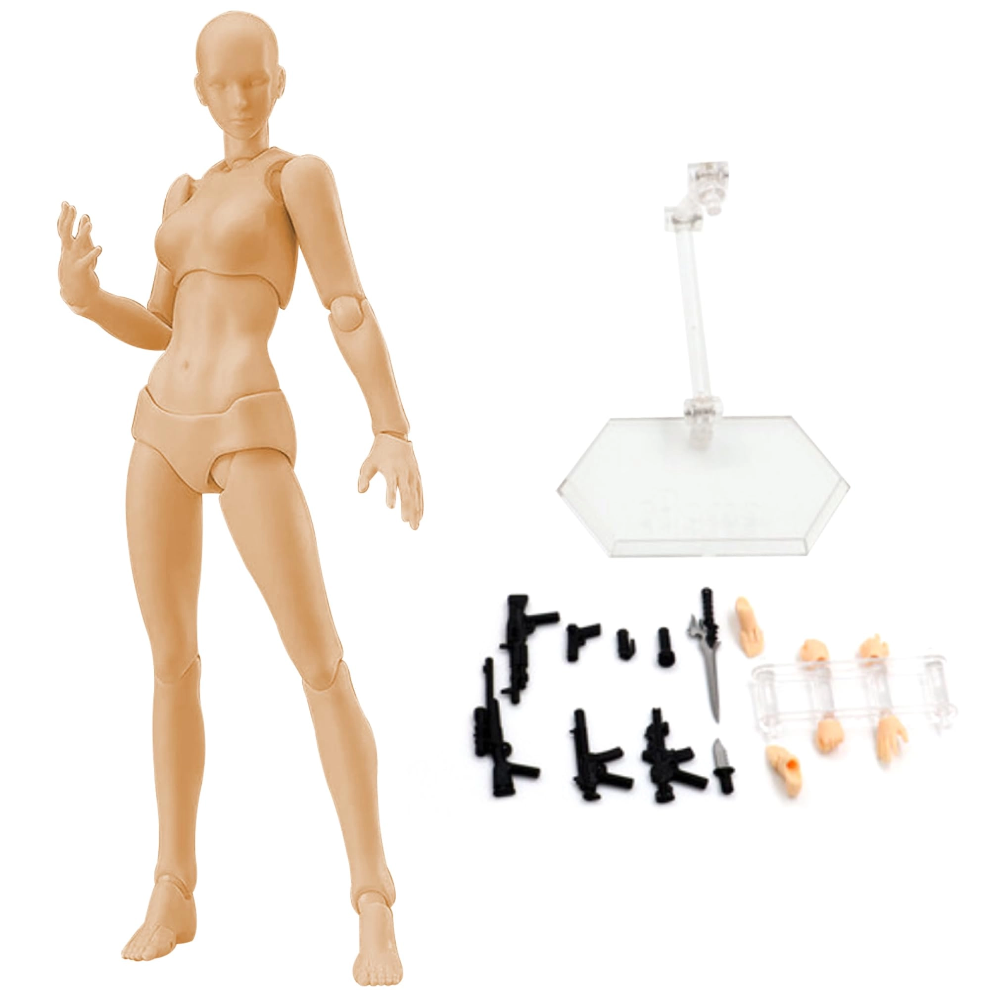 obelunrp Poseable Figure - 5.1-5.9 inch PVC